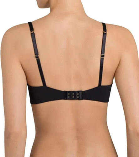 Vista 2 de Triumph Womens Body Make-up Essentials Spacer camiseta sujetador, sin costuras, 36A, Negro