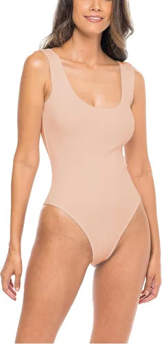 Vista 2 de Sexy Basics Paquete de 6 camisetas sin mangas - Body Suit Onsies elásticos de algodón