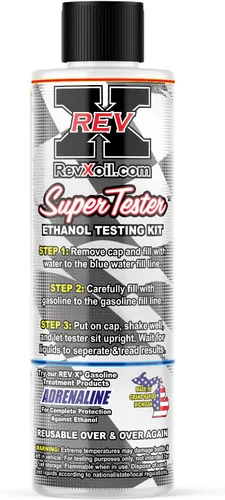 Vista 5 de REV X E85 Super Tester - Kit de prueba de etanol de gasolina reutilizable