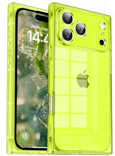 Vista 17 de Funda Tzomsze Compatible con iPhone Air Clear Funda, Protección de Cámara, Esquinas Reforzadas TPU Delgada Resistente a Golpes Funda Protectora
