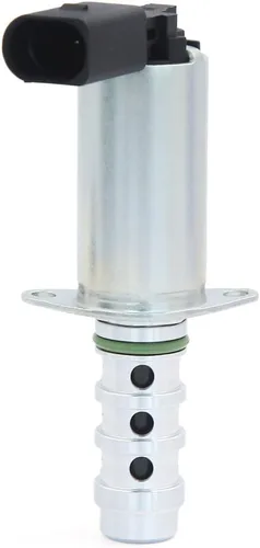 Vista 6 de uxcell Control de aceite VVT válvula variable válvula solenoide de sincronización para Audi A3 4 puertas 2006-2008 A4 2005-2009 para VW GTI Golf R