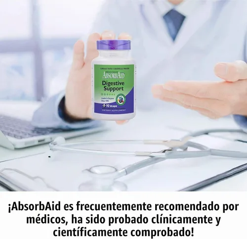 Vista 10 de Nature's Sources AbsorbAid - Soporte digestivo - 90 Vcaps