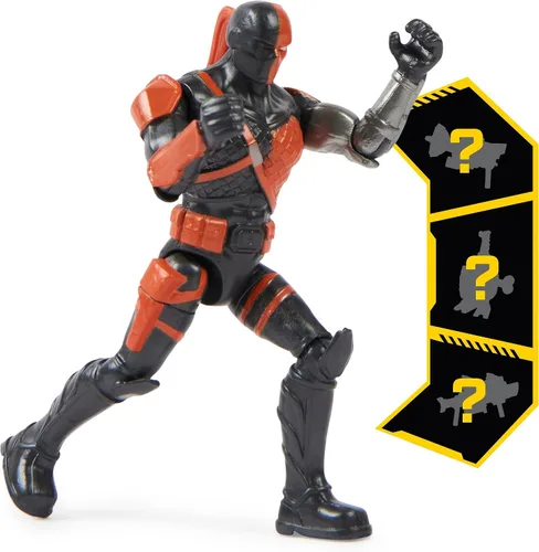 Vista 2 de DC Comics Batman 2023 Deathstroke (versión 2) Figura de acción de 4 pulgadas por Spin Master