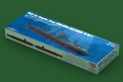 Vista 2 de Hobby Boss USS Los Angeles Class SSN-688/VLS/688I Kit de construcción de modelo de barco 3 en 1