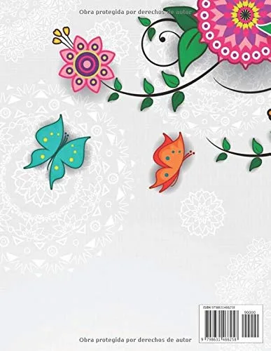 Vista 2 de Mandalas Paradise Libro De Colorear Para Adultos Mata El Aburrimiento Disfruta Y Crea Caminos de jardín,Mandalas & Pensamientos