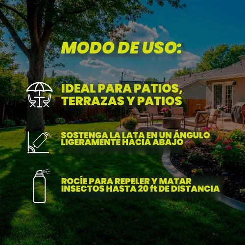 Vista 8 de Raid Yard Guard - Asesino de mosquitos para exteriores, 16 onzas, 12