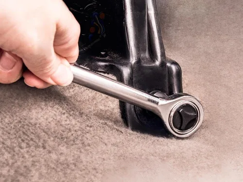 Vista 3 de ARKON Monta el pedestal de montaje del riel del asiento del coche o del camión - Compatible con doble T