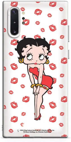 Vista 15 de Inspired Cases - Compatible con iPhone Xs Max - Funda protectora con textura 3D para Apple iPhone Xs Max - Classic Betty Boop