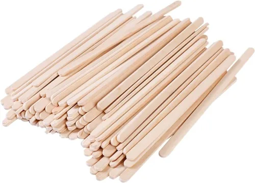 Vista 9 de Gmark Agitadores de café de madera de 5.5 pulgadas, 1000 ct, agitadores de bebidas de café de madera de abedul natural, extremo redondo GM1014