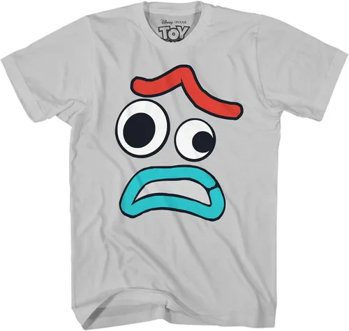 Vista 2 de DISNEY Pixar Toy Story 4 Forky Worried - Camiseta para hombre
