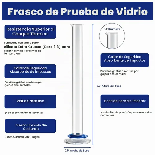 Vista 3 de Kit de Hidrómetro para Alcohol, Hidrómetro de Alcohol 0-200 Prueba y Tralle con Frasco de Prueba de Hidrómetro, Probador de Prueba de Alcohol