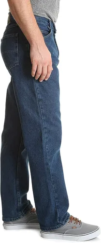 Vista 2 de Wrangler Authentics Mens Classic 5-Pocket Cotton Relaxed Fit Jean