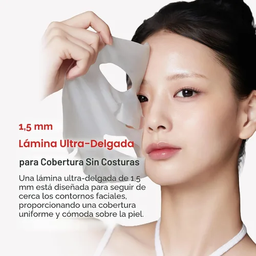 Vista 5 de medicube Mascarilla Exfoliante de Ácido Hipocloroso 3EA Mascarilla de Lámina Despegable para Exceso de Sebo, Poros y Puntos Negros Pantenol