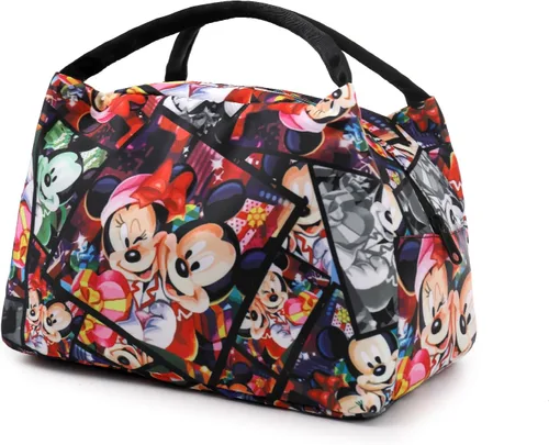 Vista 8 de Bolsa de almuerzo de anime para mujer, hielera aislada, bonita lonchera para el trabajo, picnic