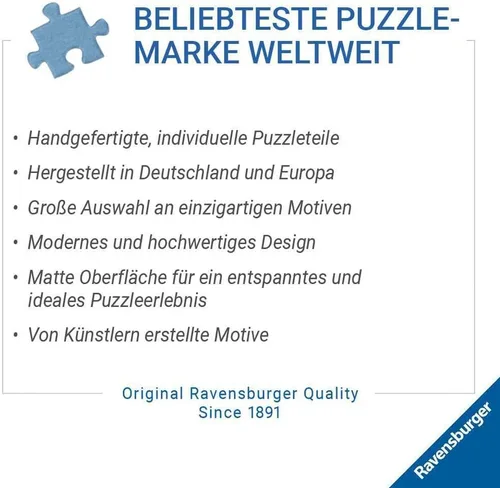 Vista 9 de Rompecabezas de 750 piezas de gran formato Cozy Front Porch de Ravensburger Calidad premium Tecnología Softclick única para una experiencia