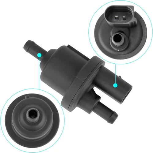 Vista 5 de 6QE906517, válvula de purga del recipiente de vapor/solenoide para Audi, 2006-2009 A3, 2001-2006 A4, 2002-2004 A6, 2003-2007 A8, 2004-2009 S4