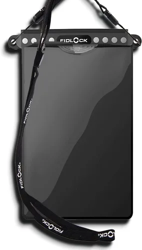 Vista 11 de FIDLOCK Bolsa hermética seca flexible magnética autosellante para teléfono celular 100% a prueba de agua y arena Tamaño práctico con una gran