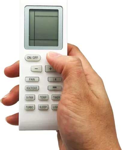 Vista 4 de Repuesto compatible con control remoto universal Gree para la mayoría de los modelos, cambio de grado ℃/℉ (pantalla en grados Celsius)