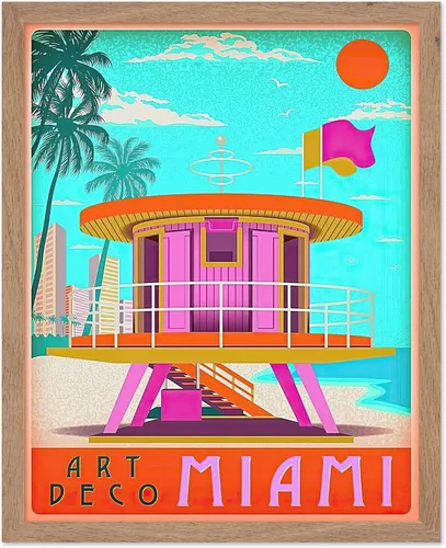Vista 49 de Poster Master Póster de viaje vintage, impresión retro de playas de dunas - Arte de línea South Shore - Regalo para él, ella, amante de los viajes