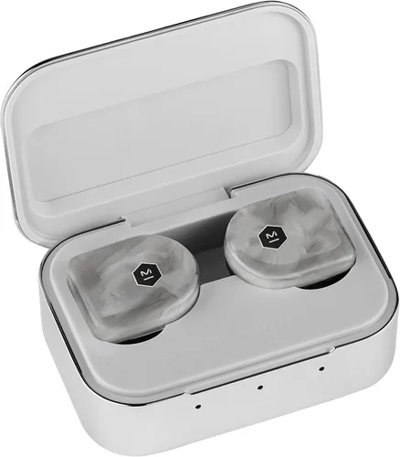Vista 4 de Master and Dynamic MW07 Plus True Auriculares Inalámbricos - Mármol Blanco