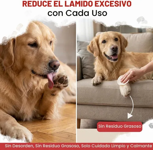 Vista 3 de Dog Paw Wipes Antibacterial 50 Count - Toallitas antifúngicas para perros