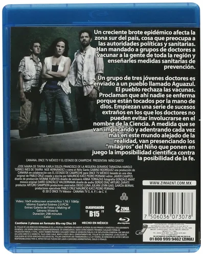 Vista 2 de Niño Santo Ciencia o Fe Serie de TV En Blu-ray