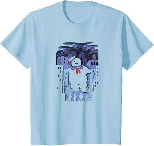Vista 11 de Ghostbusters Experimental Depth Stay Puft - Camiseta, gris, S