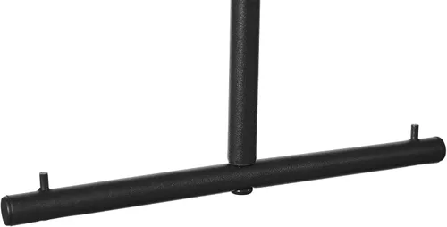 Vista 7 de Furinno Wyatt - Perchero de estilo industrial con estantes de madera, color espresso antiguo