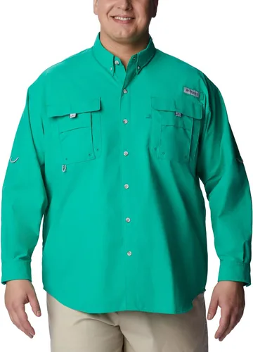 Vista 51 de Columbia Camisa de pesca PFG Bahama II de manga larga para hombre