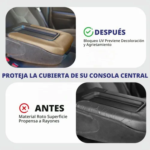 Vista 6 de PIT66 Kit de reposabrazos de consola central, compatible con Silverado Avalanche Suburban Tahoe Sierra Yukon Beige 99-07 Chevy/GMC 1999-2007 (beige)