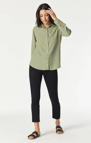 Vista 8 de Mavi Shelby - Camisa de mezclilla semiajustada para mujer