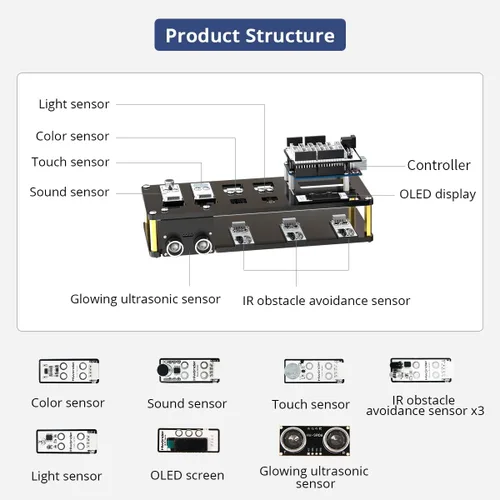 Vista 5 de LewanSoul Brazo robótico 6DOF Kit de brazo robot con desarrollo secundario compatible con Arduino, kit de programación DIY Robot STEAM con sensor