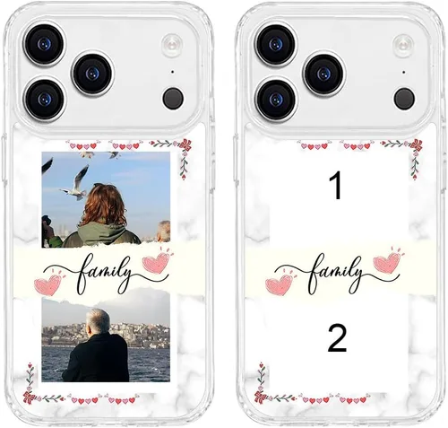Vista 156 de Funda de teléfono personalizada para Apple iPhone 8 Plus iPhone 7 Plus, personalizada con foto, imagen, texto, imagen, diseño de imagen