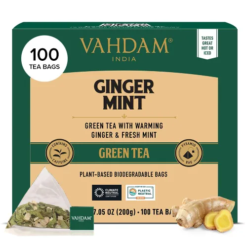 Vista 15 de VAHDAM - Bolsas de té negro Assam (100 unidades) con alto contenido de cafeína, sin gluten, bolsas de té de hojas sueltas enteras Fuertes