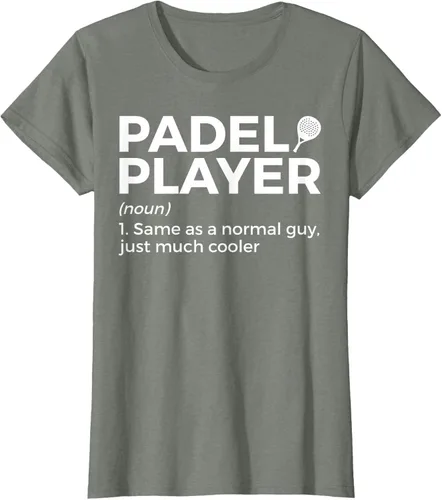 Vista 17 de Camiseta de Padel Player Definition Padel Tenis, Negro