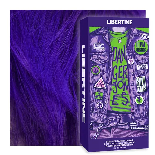 Vista 25 de Danger Jones Color de cabello semipermanente (Adrenalina, verde neón)
