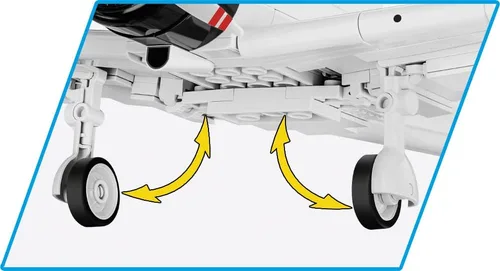 Vista 6 de COBI Colección Histórica Segunda Guerra Mundial Mitsubishi A6M2 Zero-SEN Plane