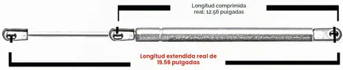 Vista 7 de 2 piezas de soportes de elevación de portón trasero de maletero, amortiguadores, puntales de compuerta trasera, varillas compatibles con Mini Cooper