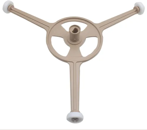 Vista 4 de Anillo giratorio de triple brazo para microondas, anillo giratorio, bandeja de soporte para placa de vidrio de 10.0 pulgadas para horno