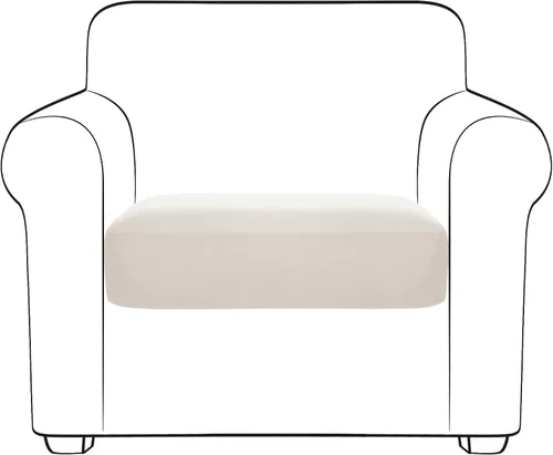 Vista 62 de Yates Home Funda de cojín de piel sintética para sofá, impermeable, elástica, para asiento de caravana, sofá biplaza, protector de muebles, funda
