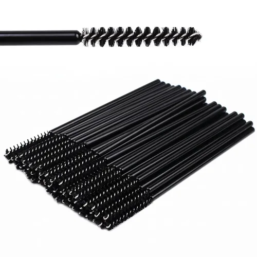 Vista 15 de i-Laesh Palitos de rímel de cristal, cepillos desechables de pestañas para extensiones de pestañas, herramienta de maquillaje de pestañas, paquete