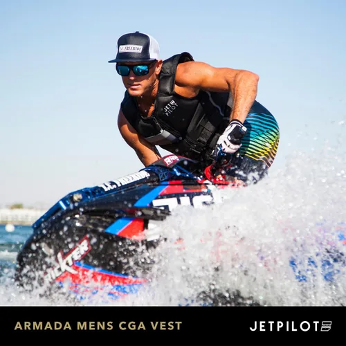 Vista 8 de Jetpilot Chaleco salvavidas de neopreno para hombre Armada aprobado por la Guardia Costera PFD