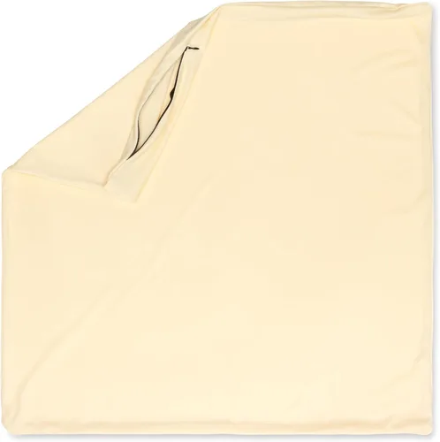 Vista 201 de PILLOWY Almohada Decorativa de 12" x 20" - Crema Durazno: 1 PIEZA Almohada de Microperlas Premium de Lujo con Tela de Nylon/Spandex 85/15. Siempre