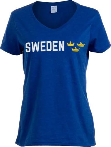 Vista 112 de Nations of the World - Camiseta con cuello en V para mujer