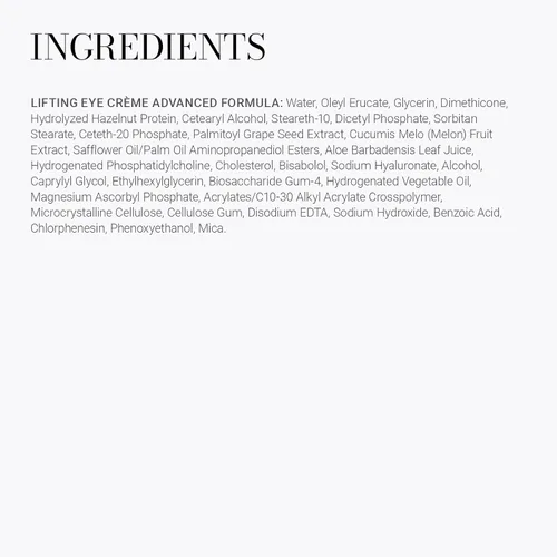 Vista 8 de Meaningful Beauty Lifting Eye Crème Fórmula avanzada bajo cuidado