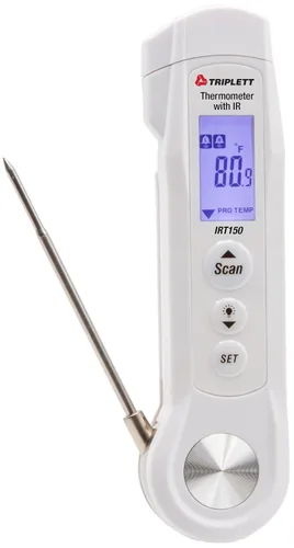 Vista 11 de Triplett IRTUV50 Termómetro IR sin contacto con detección de fugas UV, -4 a 752°F (-20 a 752.0 °F)