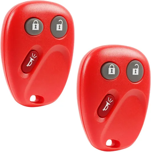 Vista 7 de Control remoto de entrada sin llave para automóvil compatible con Buick Rainier / Chevy Trailblazer / GMC Envoy / Isuzu Ascender / Oldsmobile Negro