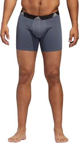 Vista 8 de adidas Calzoncillo tipo bóxer de algodón elástico para hombres (paquete de 3)