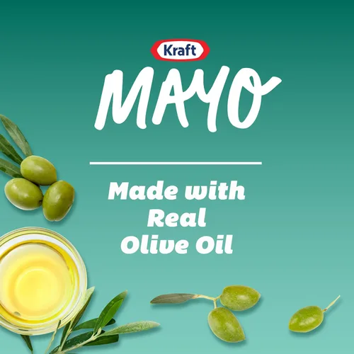 Vista 7 de Kraft Mayonnaise, Mayo with Olive Oi, 22 fl oz Bottle