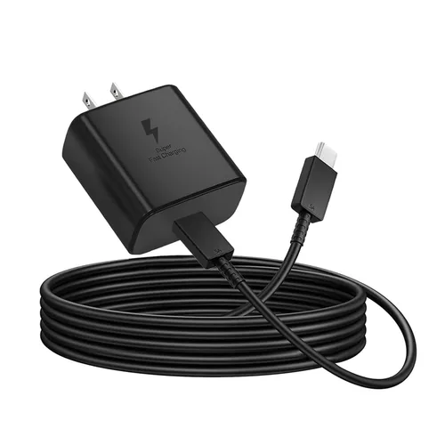 Vista 7 de Samsung 25W tipo C cargador rápido para Galaxy A17 A16 A15 A14 A36 A35 A32